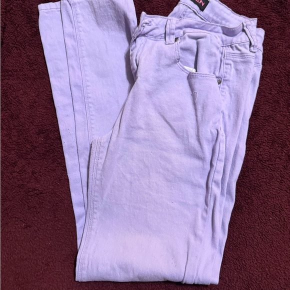 Women Remy Ma Vixen & Destiny Apparel colored jeans. Size 13/14. - Picture 7 of 11